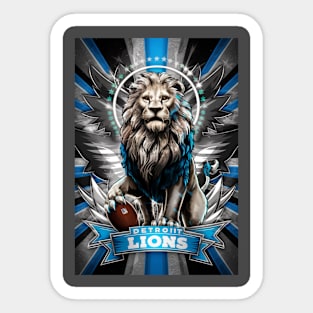 Detroit Lions Sticker